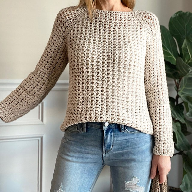 The Brogan Crochet Pullover Pattern